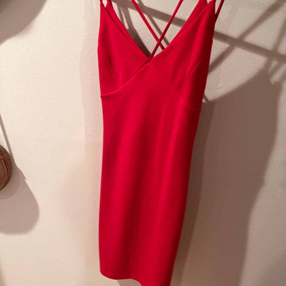 Fashion Nova Red Mini Dress
